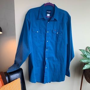 Vintage Wrangler Western Shirt - Size Mens XLT